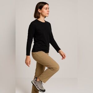 Magellan Outdoors Women’s Sonora Pass Low Hiking Shoes Size 7.5 Taupe Sneakers